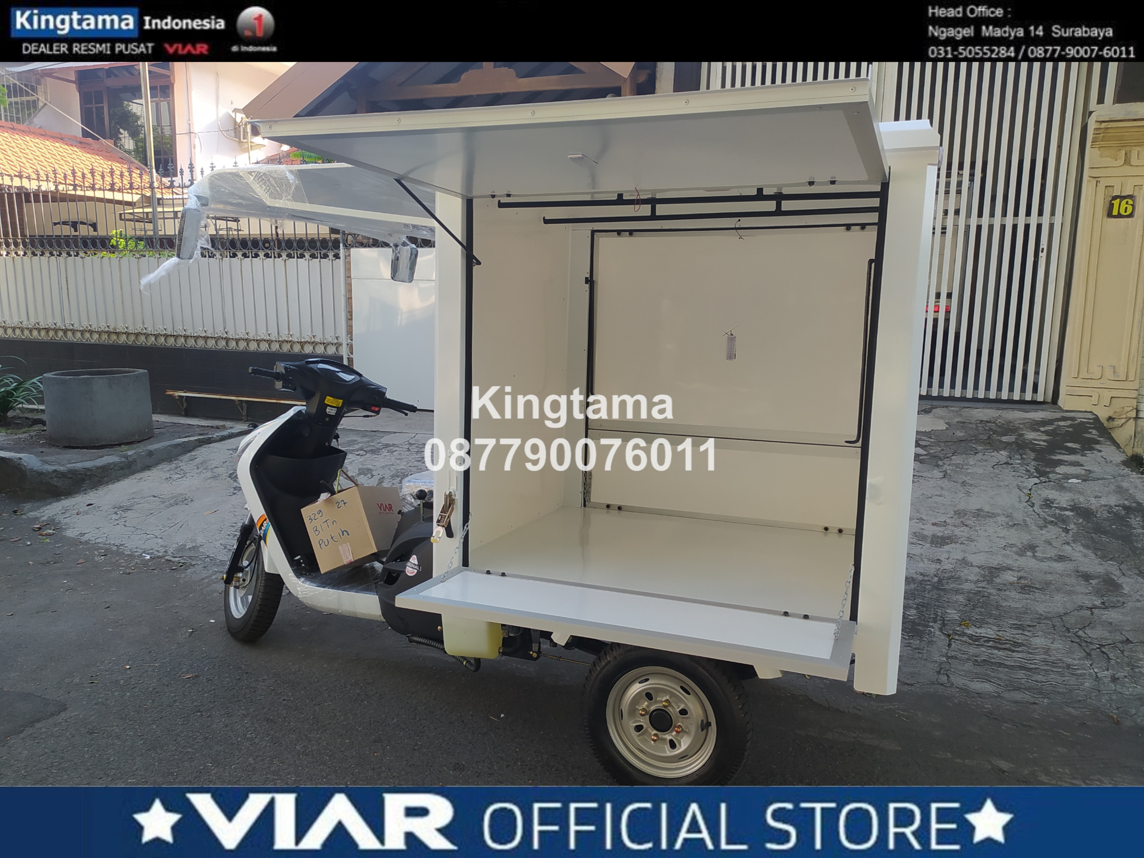 Motor Roda Tiga Viar Karya Bit Box Laundry