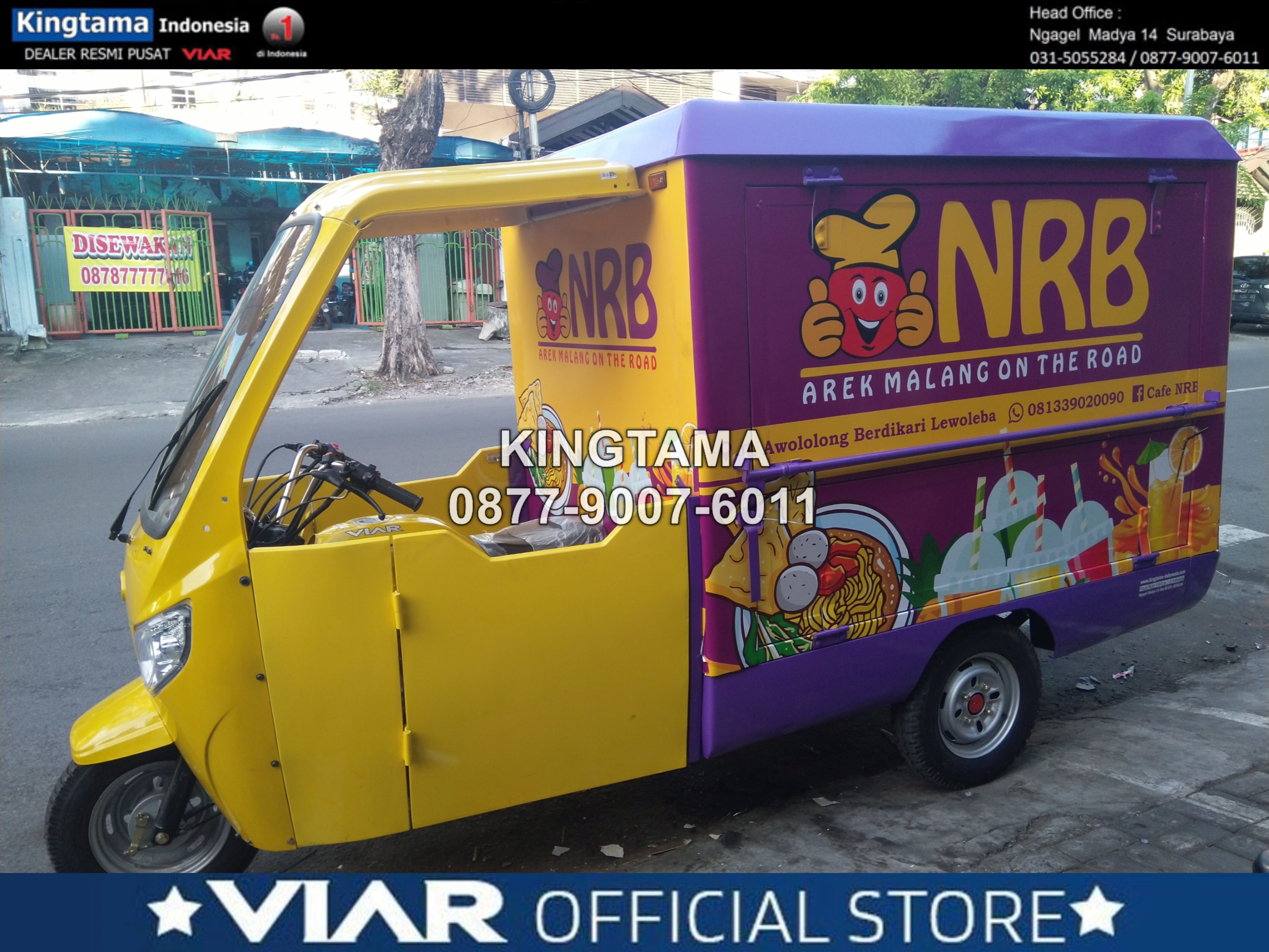 Motor Roda Tiga Viar Karya 200L Box Cafe