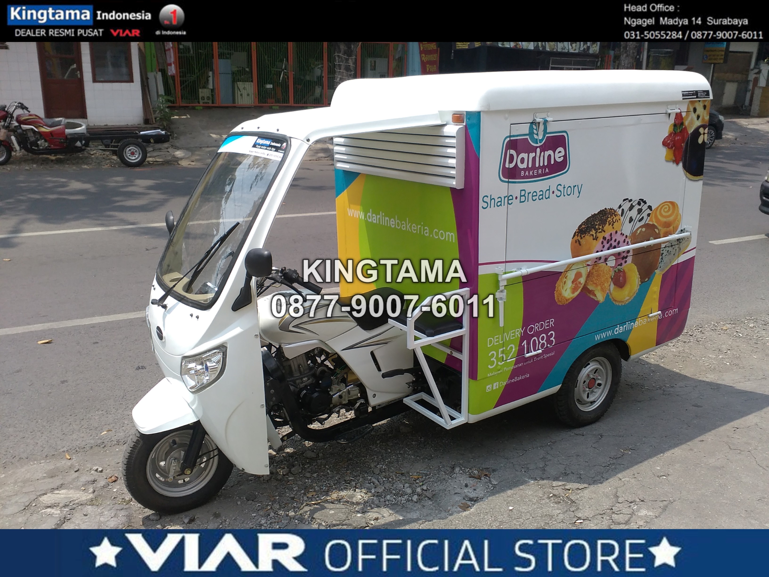 Motor Usaha Viar Karya Box Cafe 3 Pintu