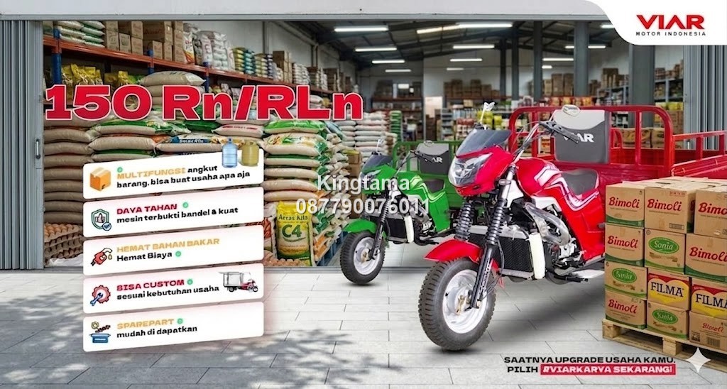 Motor roda tiga Viar KARYA 150 RLn