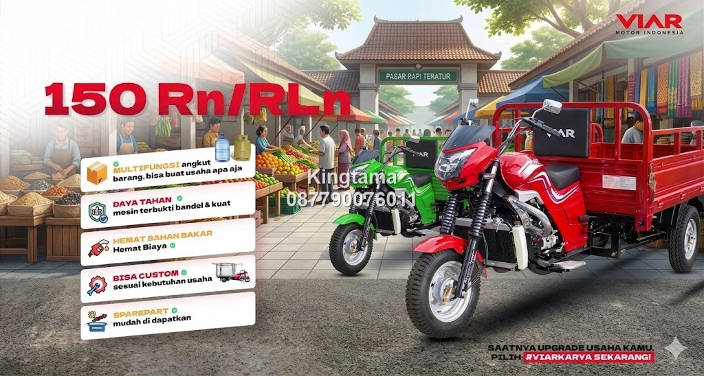 Motor roda tiga Viar KARYA 150 Rn