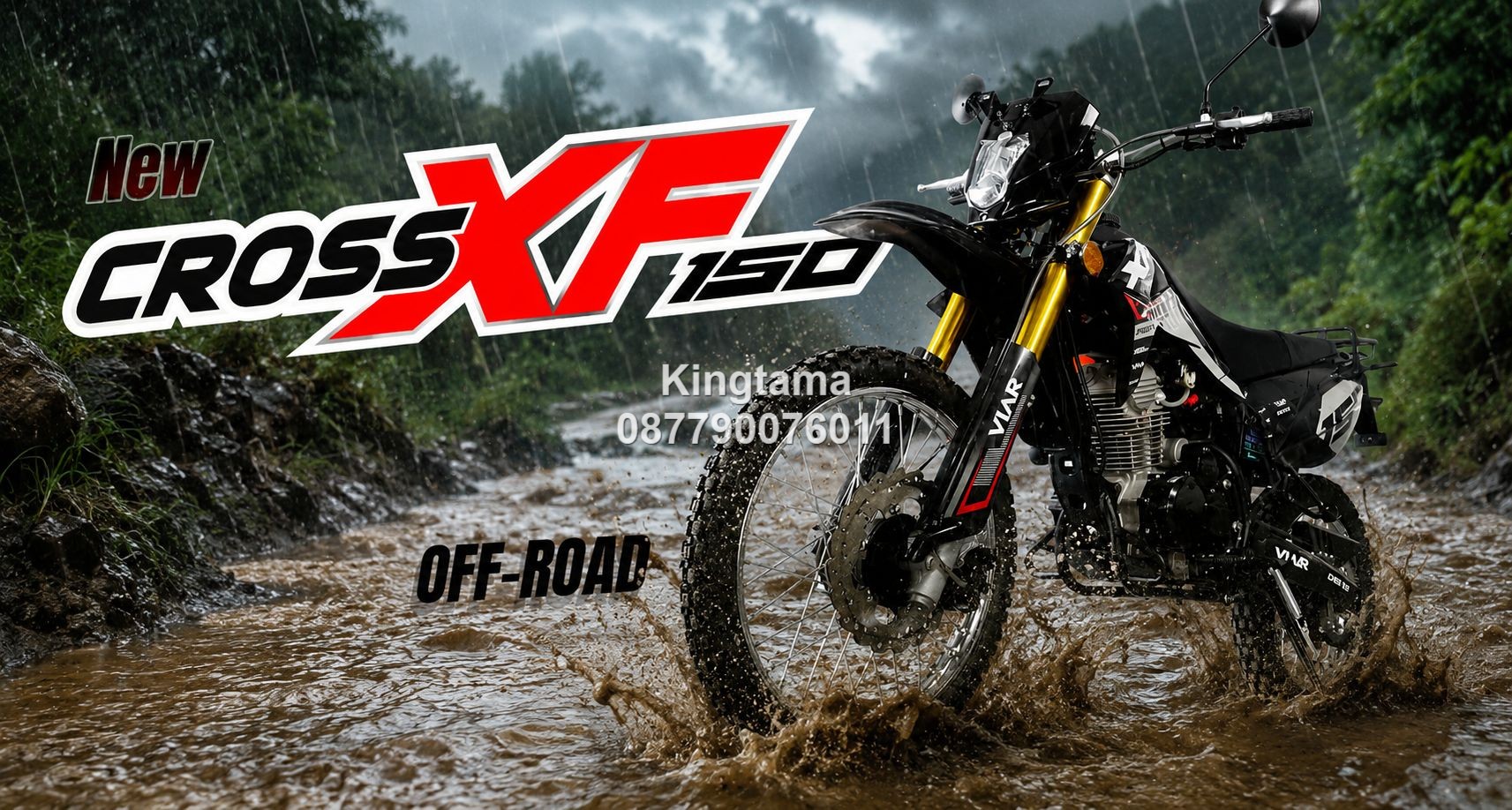 Petualang Tangguh Trail Cross X 150
