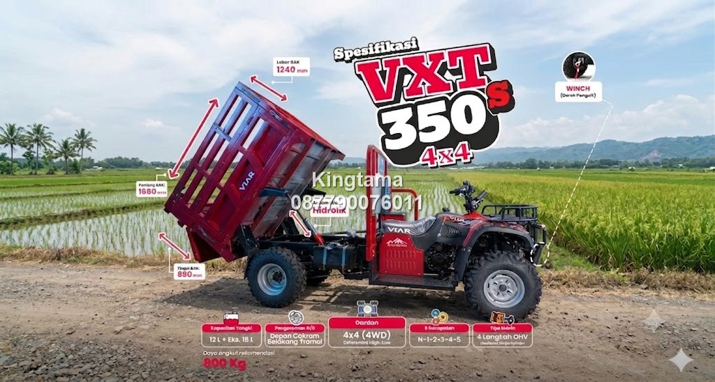 Motor Agri Viar VXT 350 S